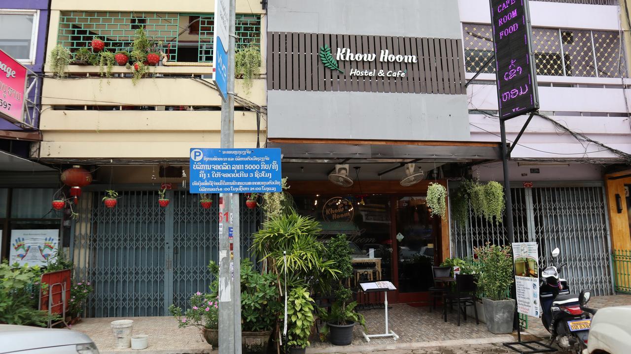 A Pousada Khow Hoom Vientiane Exterior foto